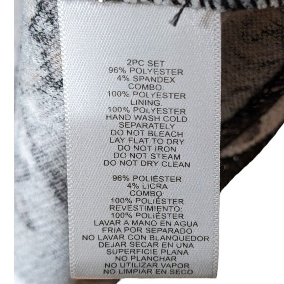 Alex Evenings Women's Floral Purple & Black Sparkling Metallic Cardigan Size M - Picture 12 of 13